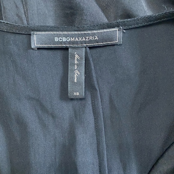 BCBGMAXAZARIA Black Margery Long Sleeve Jumpsuit - Picture 7 of 10